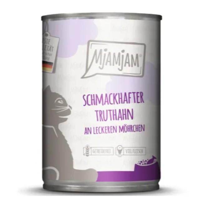 Karma 6x400 g indyk z marchewką