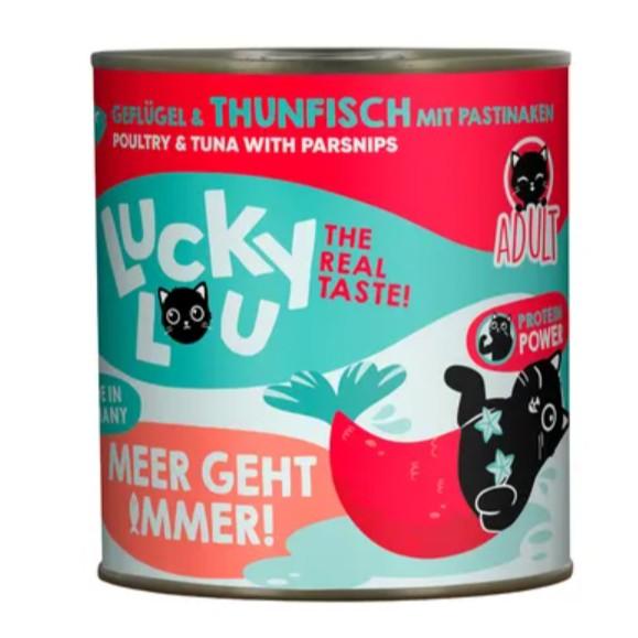 Karma 2x800 g drób i tuńczyk Lucky Lou